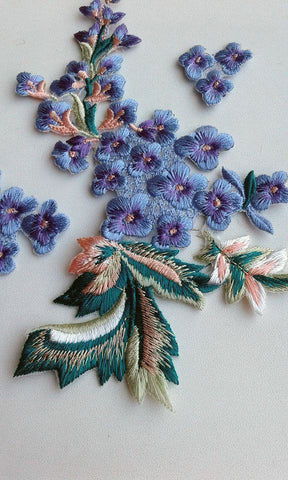 Moks30(p) lilac Embroidery Patches