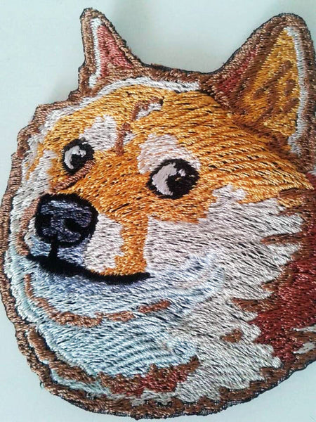 Alisia4 Doge embroidered patch