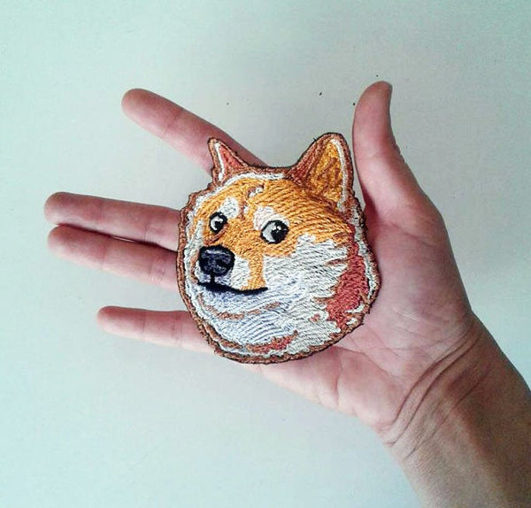 Alisia4 Doge embroidered patch