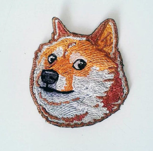 Alisia4 Doge embroidered patch