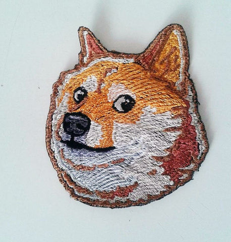 Alisia4 Doge embroidered patch