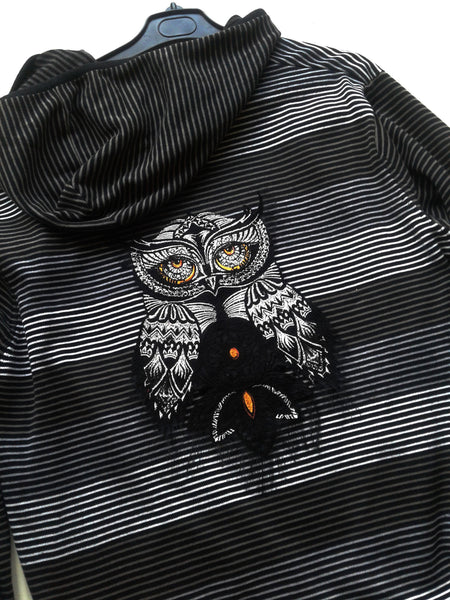 dimamoo2(p) owl Dreamcatcher embroidered patch