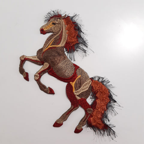 Moks414(p) large patch horse animal patch sew on