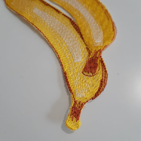 Moks442(p) Banana Patch - exotic fruit patch - embroidered patch - Sew on patch